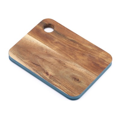 New design hot selling acacia wood kitchen cutting chopping board with painted edges