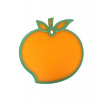 High quality cute plastic fruit shaped chopping cutting board blocks