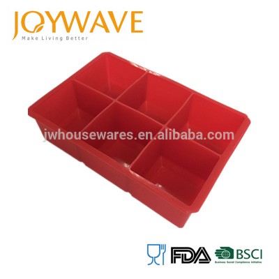 Hot popular silicone jumbo blocks ice tray ice mold