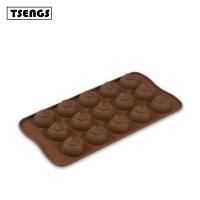 Amazon cake decorating mold chocolate silicone mold with 15 cavities